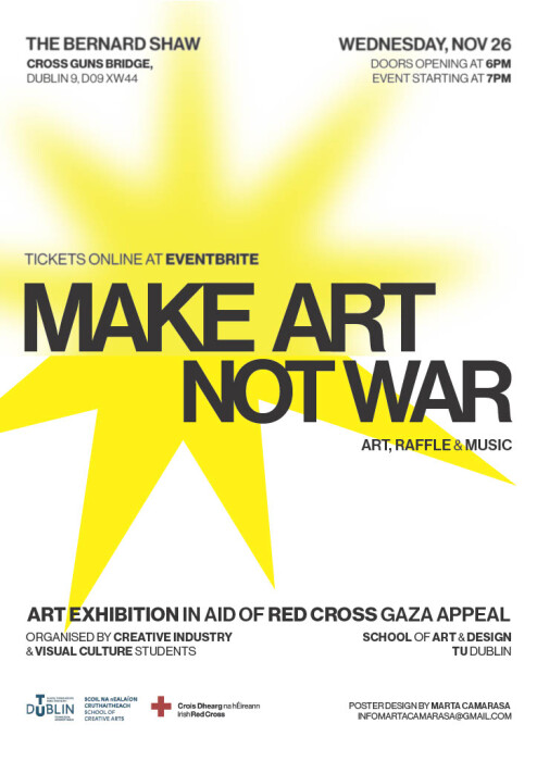 Talking Points: Make Art Not War thumbnail